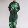 Awake NY Fall 26 Green Star-Logo Tracksuit