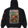 BABYMETAL Marvel Zombies Black Fleece Zip Up Hoodie