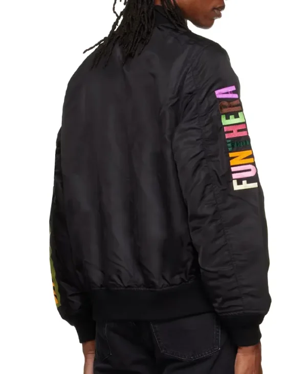 BAPE Tiger Shark Bomber Black Jacket