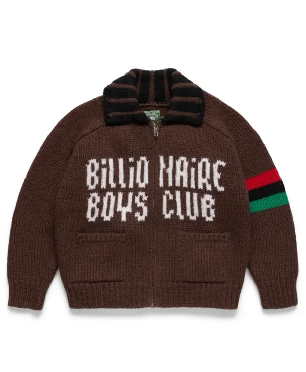 BBC André Leon Talley Full Zip Knit Cardigan