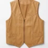 BTS Drake FOMO Black Leather Vest