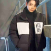 BTS Jungkook Fila Puffer Jacket