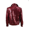 BTS Jungkook Red Sequin Jacket
