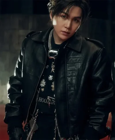 BTS Suga Hooligan Leather Jacket