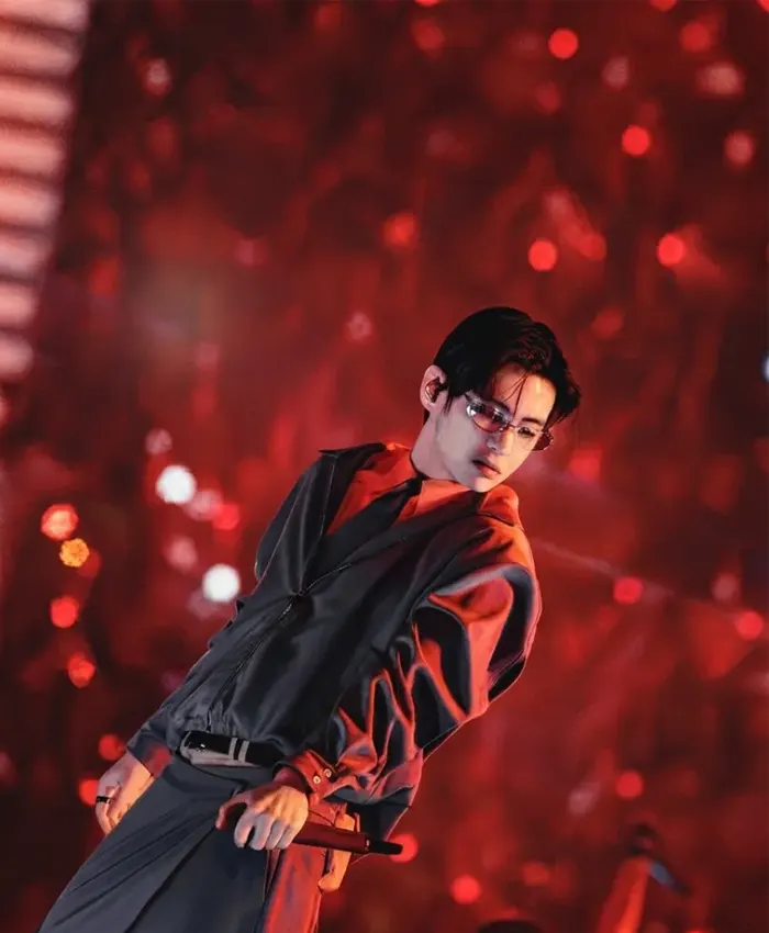 BTS V AWGE Brown Jacket