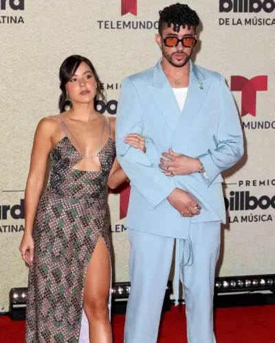 Bad Bunny Gabriela Blue Suit