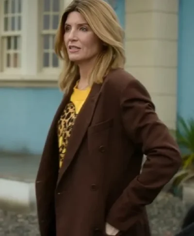 Bad Sisters Sharon Horgan Brown Wool Coat