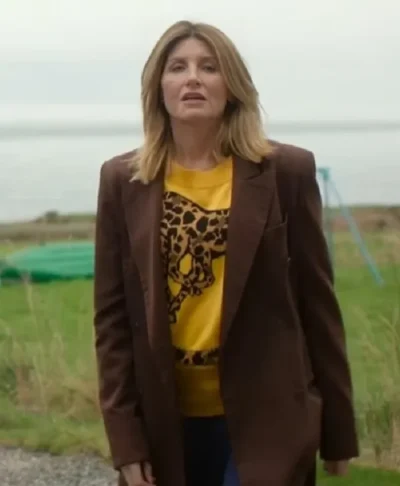 Bad Sisters Sharon Horgan Brown Wool Coat