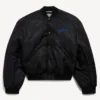 Balenciaga Sonic The Hedgehog Black Satin Jacket