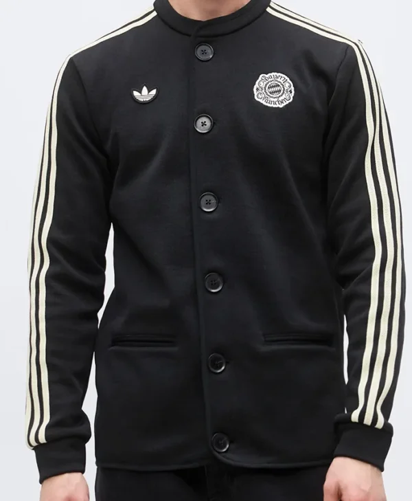 Bayern Munich Oktoberfest 2026 Black Button-Up Jacket