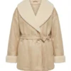 Baylen Out Loud S03 Baylen Dupree Shawl Collar Shearling Coat
