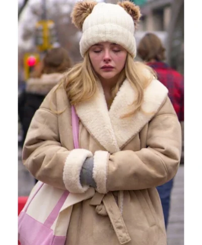 Baylen Out Loud S03 Baylen Dupree Shawl Collar Shearling Coat