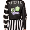 Beetlejuice Real Leather Biker Jacket