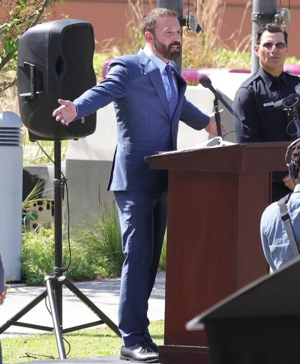 Ben Affleck Animals Netflix Blue Suit
