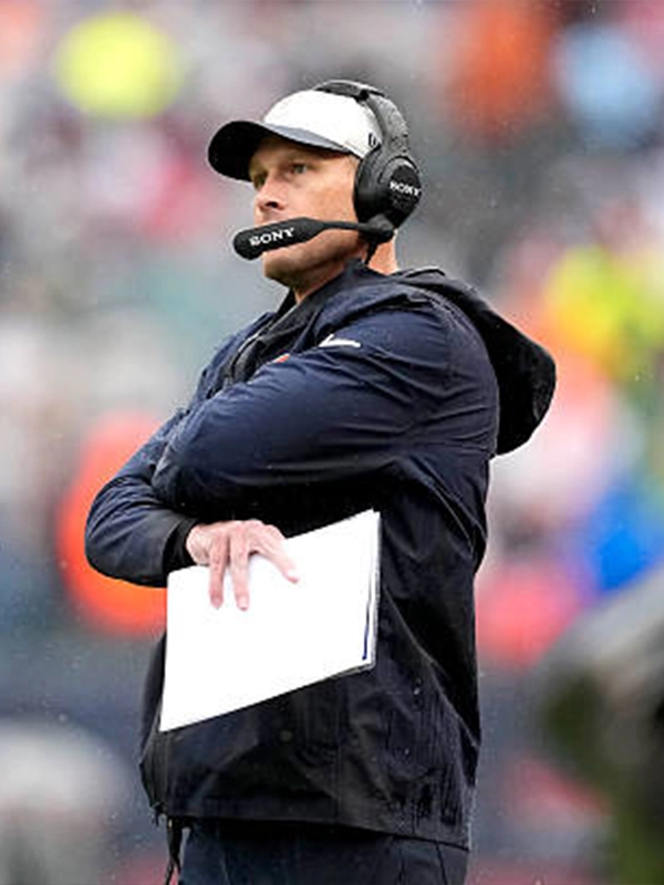 Ben Johnson Chicago Bears Sideline Zip Up Jacket