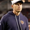 Ben Johnson Chicago Bears Zip Up Hoodie