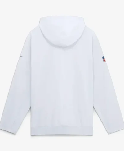 Bengals Nike Sideline Anorak Pullover White