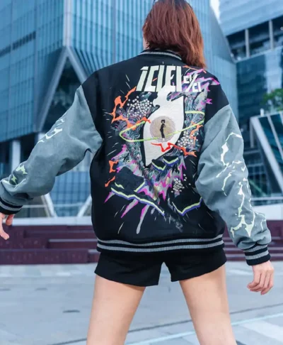 Bibisama Mob Psycho 100 Shigeo Varsity Jacket