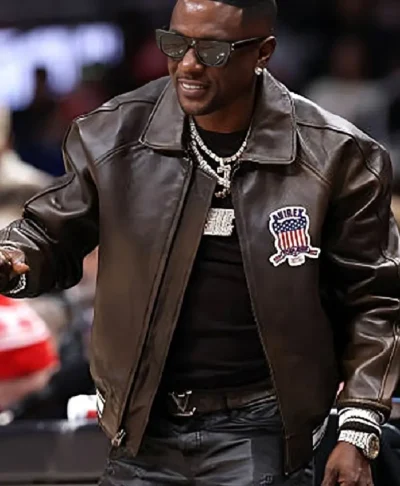 Boosie Badazz Chicago Bulls v Atlanta Hawks Leather Jacket