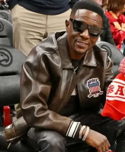 Boosie Badazz Chicago Bulls v Atlanta Hawks Leather Jacket