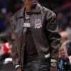 Boosie Badazz Chicago Bulls v Atlanta Hawks Leather Jacket