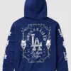 Born x Raised Dodgers Masks Fleece Pullover Hoodie