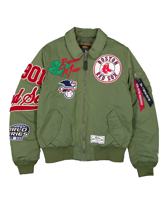 Boston Red Sox Alpha Industries MA-1 Flight Jacket