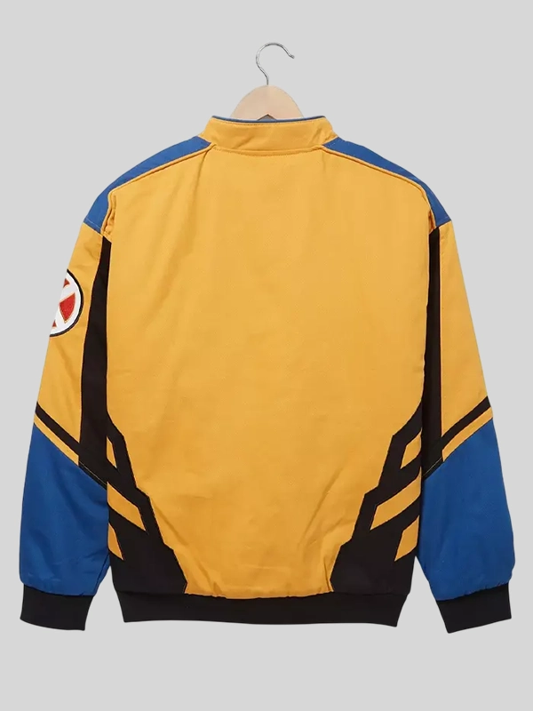 BoxLunch Marvel Wolverine Real Leather Racing Jacket