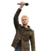 Brad Pitt Brown Cotton Casual Jacket