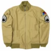 Brad Pitt Fury Wardaddy Cotton Jacket