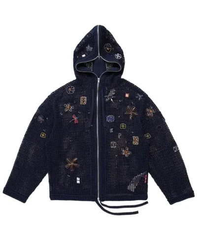 Bradley Barcola Kenzo Zip Up Fleece Jacket