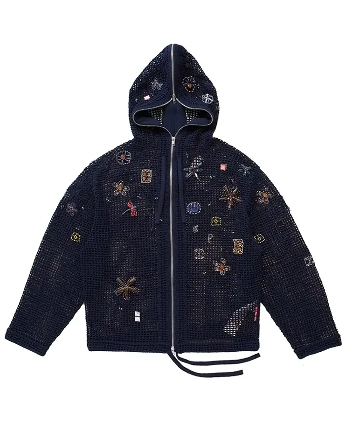 Bradley Barcola Kenzo Zip Up Fleece Jacket