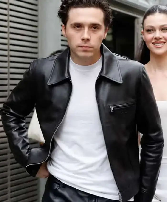 Brooklyn Beckham PFW Black Jacket