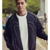 XO Kitty Q Black Bomber Jacket