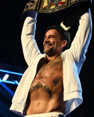 CM Punk Best In The World White Jacket