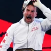 CM Punk White Cotton Polyester Jacket