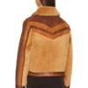 CSI Vegas S02 Allie Rajan Sherpa Suede Jacket