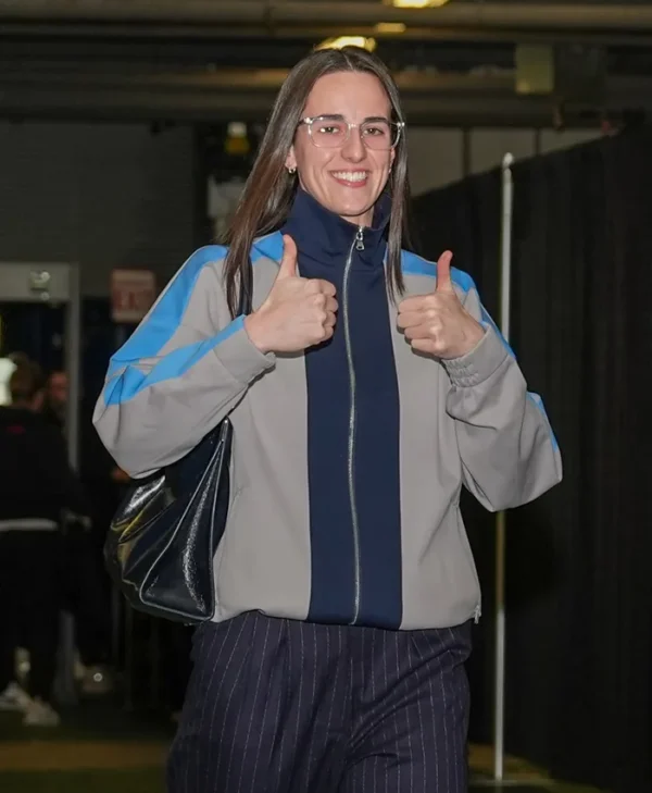 Caitlin Clark First Fever Game Track Jacket
