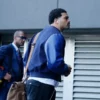 Caleb Williams Tunnel Blue Varsity Jacket