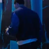 Caleb Williams Tunnel Blue Varsity Jacket