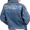 Carl Banks Dallas Cowboys Pearl Denim Jacket