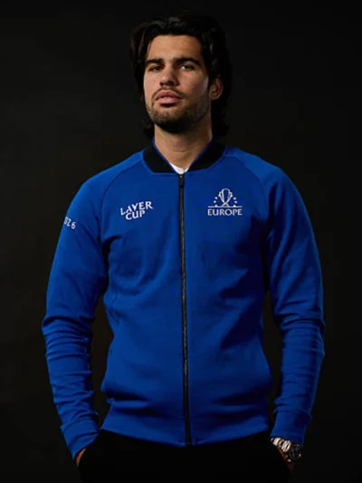 Carlos Alcaraz Laver Cup 2026 Team Europe Jacket