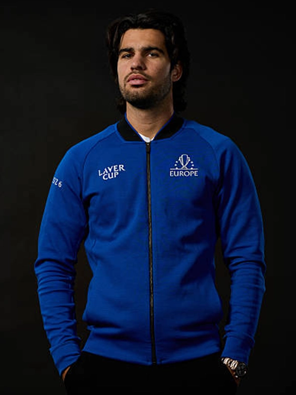 Carlos Alcaraz Laver Cup 2026 Team Europe Jacket