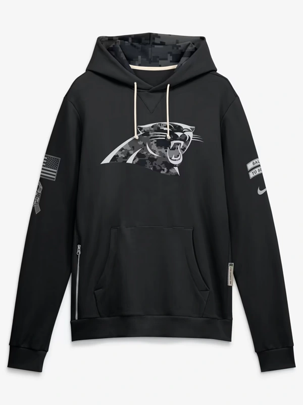 Carolina Panthers 2026 Salute to Service Sideline Hoodie