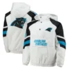 Carolina Panthers Blue and Black Satin Outerwear