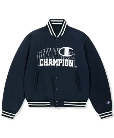 Champion Stadium Retro Bomber Varsity Jacket