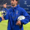 Champions League Ferran Torres Blue Jacket