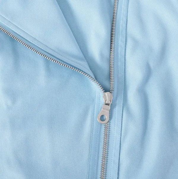 Chanel Blue Biker Jacket