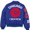 Chicago Cubs Alpha Industries New Era MA1 Bomber Jacket