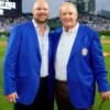 Chicago Cubs HOF Ceremony 2026 Blue Jacket